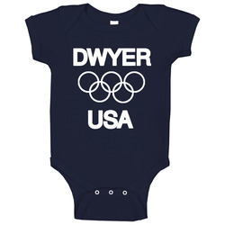 Conor Dwyer Usa Nation Swimming Olympics Baby One Piece Conor Dwyer Usa Nation Swimming Olympics Baby One Piece