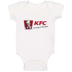 Kfc Logo Kentucky Fried Chicken Finger Licking Good Baby One Piece Kfc Logo Kentucky Fried Chicken Finger Licking Good Baby One Piece