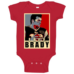 Free Brady Patriots Football Twitter Baby One Piece Free Brady Patriots Football Twitter Baby One Piece