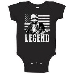 Merle Haggard American Country Music Artist Legend Memorial Fan Baby One Piece Merle Haggard American Country Music Artist Legend Memorial Fan Baby One Piece