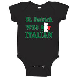 Italian Luck Baby One Piece Italian Luck Baby One Piece