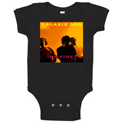 Galaxie 500 On Fire Baby One Piece Galaxie 500 On Fire Baby One Piece