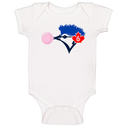 Marcus Stroman 6 Pitcher Blue Jays Bubble Gum Baby One Piece Marcus Stroman 6 Pitcher Blue Jays Bubble Gum Baby One Piece