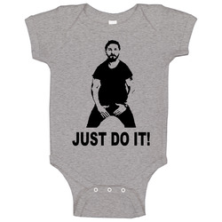 Just Do It 1 Timur Grey Baby One Piece Just Do It 1 Timur Grey Baby One Piece