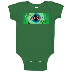 Jack Septic Eye Standard Irish Green Baby One Piece Jack Septic Eye Standard Irish Green Baby One Piece