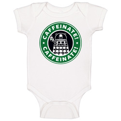 Dr. who t-shirt dalek tee coffee funny Baby One Piece Dr. who t-shirt dalek tee coffee funny Baby One Piece