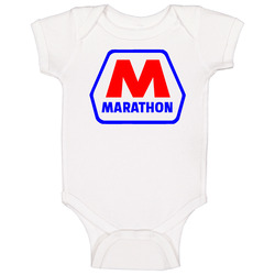 Marathon Gas Oil Baby One Piece Marathon Gas Oil Baby One Piece
