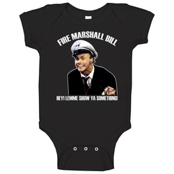In Living Color Fire Marshall Bill Funny Baby One Piece In Living Color Fire Marshall Bill Funny Baby One Piece