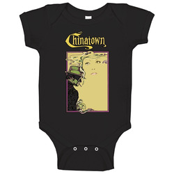 Chinatown Retro Movie Jack Nicholson Faye Dunaway Baby One Piece Chinatown Retro Movie Jack Nicholson Faye Dunaway Baby One Piece