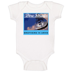 Dire Straits Rock Baby One Piece Dire Straits Rock Baby One Piece