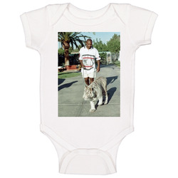 Mike Tyson Walking His Tiger Baby One Piece Mike Tyson Walking His Tiger Baby One Piece