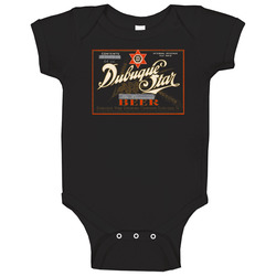 Dubuque Star Brewery Poster Logo Defunct Brewery Company Beer Fan Gift Idea Baby One Piece Dubuque Star Brewery Poster Logo Defunct Brewery Company Beer Fan Gift Idea Baby One Piece