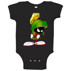 Marvin The Martian 2 010645390 A Baby One Piece Marvin The Martian 2 010645390 A Baby One Piece