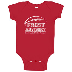 Frost Advisory Nebraska Baby One Piece Frost Advisory Nebraska Baby One Piece