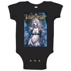 Popular Comic Lady Death Baby One Piece Popular Comic Lady Death Baby One Piece