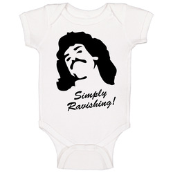 Wrestling Rick Rude Simply Ravishing Baby One Piece Wrestling Rick Rude Simply Ravishing Baby One Piece