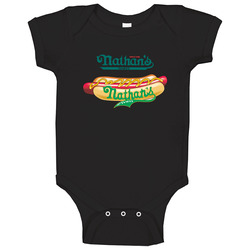 Nathans Hotdog Baby One Piece Nathans Hotdog Baby One Piece