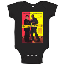 Rush Hour Cool 90's Comedy Vintage Classic Movie Fan Baby One Piece Rush Hour Cool 90's Comedy Vintage Classic Movie Fan Baby One Piece