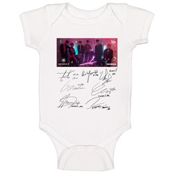 Monsta x kcon all member sign custom kpop t shirt shirts tee Baby One Piece Monsta x kcon all member sign custom kpop t shirt shirts tee Baby One Piece