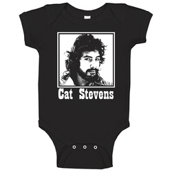 Cat Stevens Baby One Piece Cat Stevens Baby One Piece