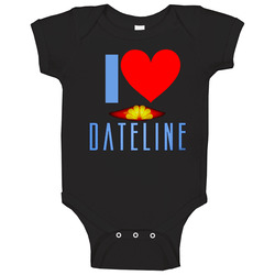 I Love Heart Dateline Nbc Baby One Piece