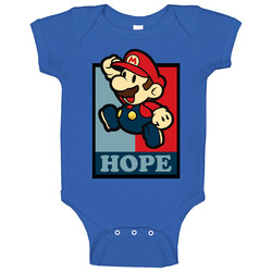 Super Mario Bros Hope Baby One Piece