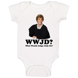 What Would Judge Judy Do Baby One Piece