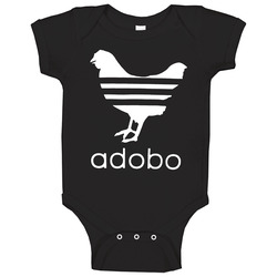White Adobo Baby One Piece White Adobo Baby One Piece