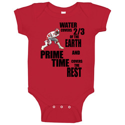 Deion Prime Time Sanders Atlanta Dallas San Fran Baby One Piece Deion Prime Time Sanders Atlanta Dallas San Fran Baby One Piece