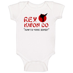 Rex Kwon Do Napoleon Dynamite Funny Bow To Your Sensei Baby One Piece Rex Kwon Do Napoleon Dynamite Funny Bow To Your Sensei Baby One Piece