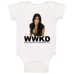 What Would Kim Kardashian Do Socialite Entertainment Baby One Piece