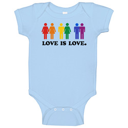 Love Is Love Gay Pride Lesbian Proud Rainbow Baby One Piece Love Is Love Gay Pride Lesbian Proud Rainbow Baby One Piece