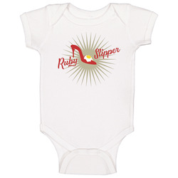 Ruby Slipper Cafe Louisiana Restaurant Logo Foodie Food Fan Baby One Piece Ruby Slipper Cafe Louisiana Restaurant Logo Foodie Food Fan Baby One Piece