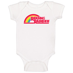 Reading Rainbow Retro Classic Tv Show Fan Baby One Piece Reading Rainbow Retro Classic Tv Show Fan Baby One Piece