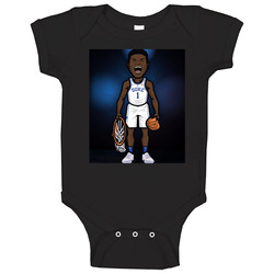 Zion Williamson Basketball Caricature Fan Baby One Piece Zion Williamson Basketball Caricature Fan Baby One Piece