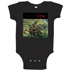 Live Throwing Copper 90's Rock Album Cool Classic Fan Baby One Piece Live Throwing Copper 90's Rock Album Cool Classic Fan Baby One Piece