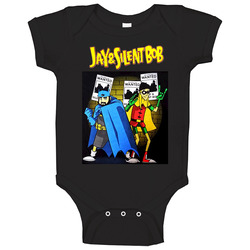 Jay And Silent Bob Baby One Piece Jay And Silent Bob Baby One Piece