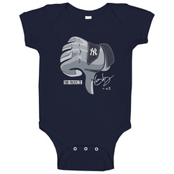 New York Yankees Baseball Tee Todd Frazier 29 Thumbs Down Baby One Piece New York Yankees Baseball Tee Todd Frazier 29 Thumbs Down Baby One Piece