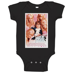 Austin Powers:international Man Of Mystery Cool 90's Comedy Vintage Classic Movie Fan Baby One Piece Austin Powers:international Man Of Mystery Cool 90's Comedy Vintage Classic Movie Fan Baby One Piece