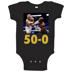 Mayweather 50-0 Boxing Baby One Piece Mayweather 50-0 Boxing Baby One Piece