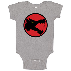 Battletech Alpha Regiment Wolf's Dragoons Baby One Piece Battletech Alpha Regiment Wolf's Dragoons Baby One Piece