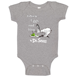 Green Eggs And Ham Dr Seuss Baby One Piece Green Eggs And Ham Dr Seuss Baby One Piece
