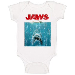 Jaws Cult Movie Poster Gord Downie Tragically Hip Vintage Baby One Piece Jaws Cult Movie Poster Gord Downie Tragically Hip Vintage Baby One Piece