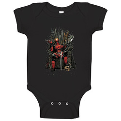 Deadpool Baby One Piece Deadpool Baby One Piece