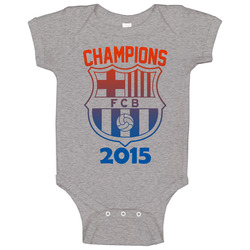 Barca Champions 2015 Tee Baby One Piece
