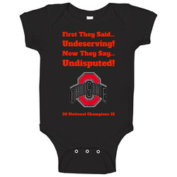 Osu Undisputed - Black Baby One Piece Osu Undisputed - Black Baby One Piece