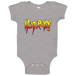 Rowdy Roddy Piper Hot Rod Vintage Standard Adult White Red Ringer S-3xl Baby One Piece Rowdy Roddy Piper Hot Rod Vintage Standard Adult White Red Ringer S-3xl Baby One Piece