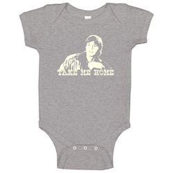 John Denver Take Me Home Chocolate Baby One Piece John Denver Take Me Home Chocolate Baby One Piece