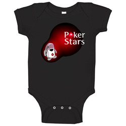 New Pokerstars Logo Poker Shark Texas Holdem Baby One Piece New Pokerstars Logo Poker Shark Texas Holdem Baby One Piece