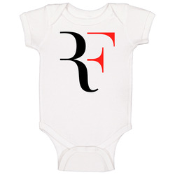Tee RF Roger Federer Rafael Nadal Tennis Perfect T-Shirt Size S - 6XL Baby One Piece Tee RF Roger Federer Rafael Nadal Tennis Perfect T-Shirt Size S - 6XL Baby One Piece